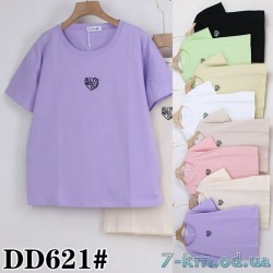 Футболка женская, стрейч/коттон 5 шт (50-60 р) ZeL777_DD621