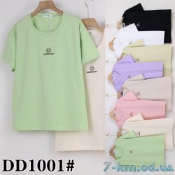 Футболка женская, стрейч/коттон 5 шт (54-62 р) ZeL777_DD1001