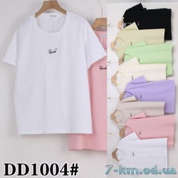 Футболка женская, стрейч/коттон 5 шт (54-62 р) ZeL777_DD1004