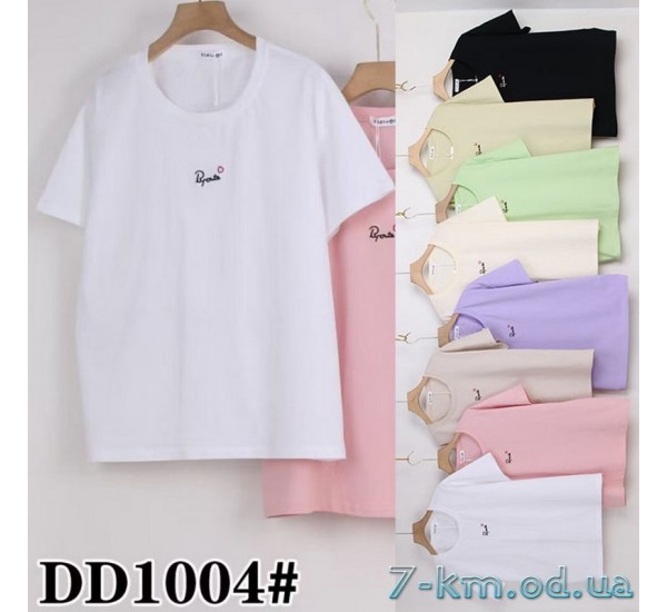 Футболка женская, стрейч/коттон 5 шт (54-62 р) ZeL777_DD1004
