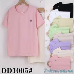 Футболка женская, стрейч/коттон 5 шт (54-62 р) ZeL777_DD1005