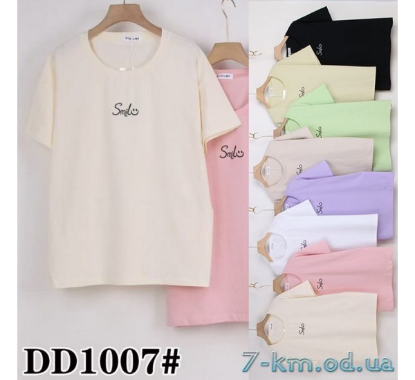 Футболка женская, стрейч/коттон 5 шт (54-62 р) ZeL777_DD1007