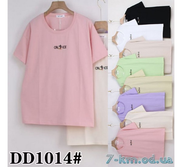 Футболка женская, стрейч/коттон 5 шт (54-62 р) ZeL777_DD1014