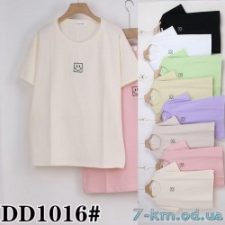 Футболка женская, стрейч/коттон 5 шт (54-62 р) ZeL777_DD1016