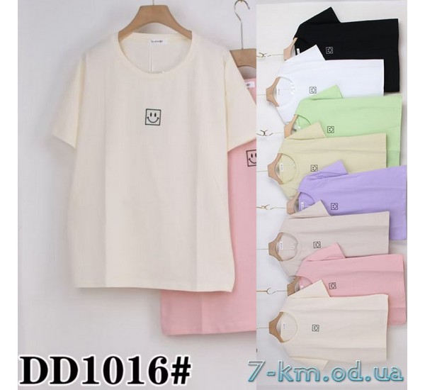 Футболка женская, стрейч/коттон 5 шт (54-62 р) ZeL777_DD1016