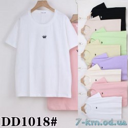 Футболка женская, стрейч/коттон 5 шт (54-62 р) ZeL777_DD1018