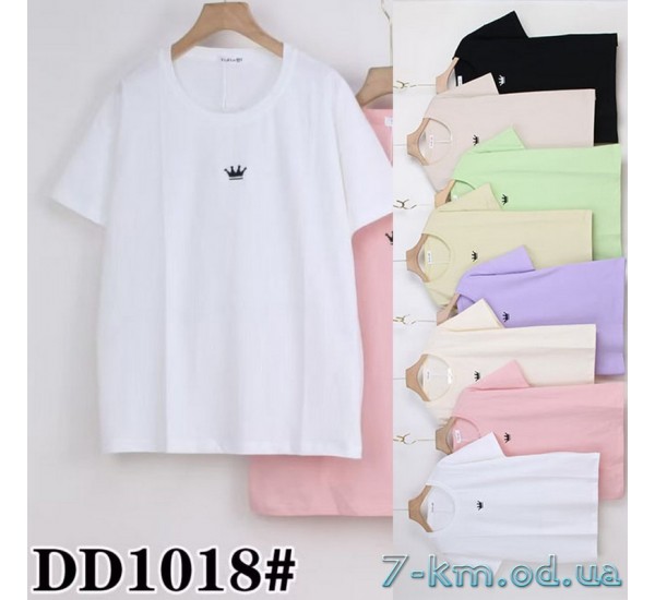 Футболка женская, стрейч/коттон 5 шт (54-62 р) ZeL777_DD1018