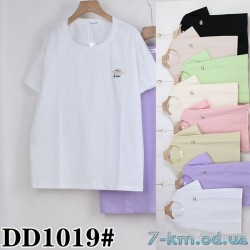 Футболка женская, стрейч/коттон 5 шт (54-62 р) ZeL777_DD1019