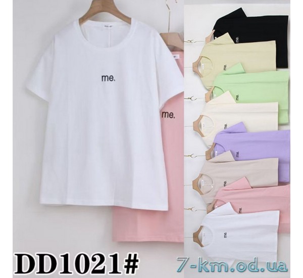 Футболка женская, стрейч/коттон 5 шт (54-62 р) ZeL777_DD1021