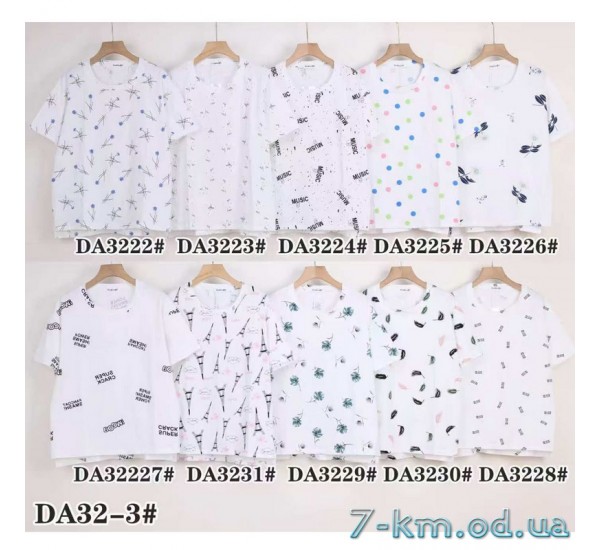 Футболка женская, стрейч/коттон 5 шт (54-62 р) ZeL777_DA32-3