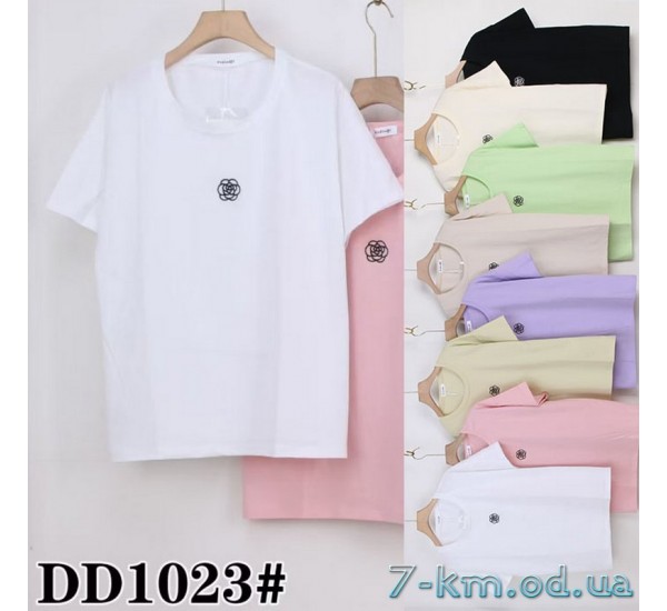 Футболка женская, стрейч/коттон 5 шт (54-62 р) ZeL777_DD1023