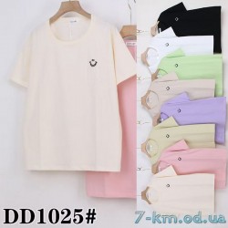 Футболка женская, стрейч/коттон 5 шт (54-62 р) ZeL777_DD1025