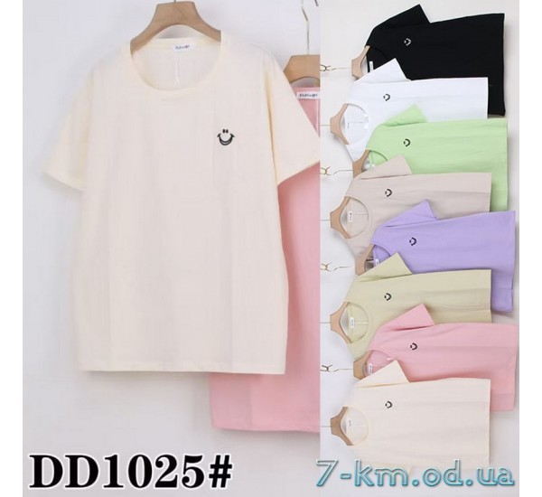 Футболка женская, стрейч/коттон 5 шт (54-62 р) ZeL777_DD1025