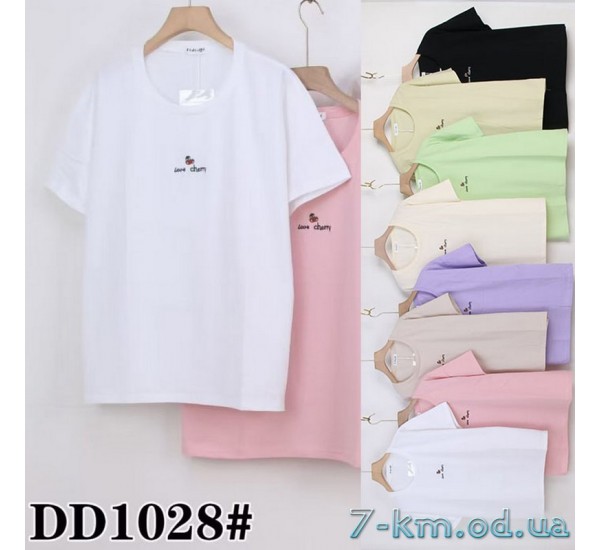 Футболка женская, стрейч/коттон 5 шт (54-62 р) ZeL777_DD1028