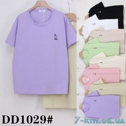 Футболка женская, стрейч/коттон 5 шт (54-62 р) ZeL777_DD1029