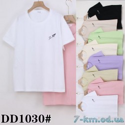 Футболка женская, стрейч/коттон 5 шт (54-62 р) ZeL777_DD1030