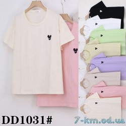 Футболка женская, стрейч/коттон 5 шт (54-62 р) ZeL777_DD1031