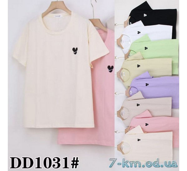 Футболка женская, стрейч/коттон 5 шт (54-62 р) ZeL777_DD1031