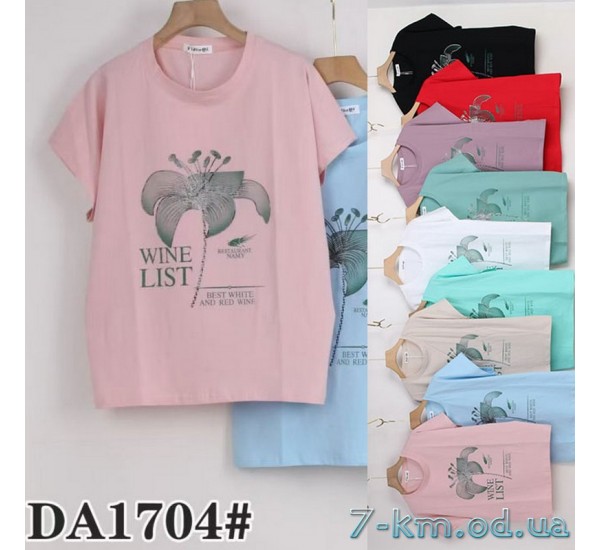 Футболка женская, стрейч/коттон 5 шт (54-62 р) ZeL777_DA1704