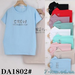 Футболка женская, стрейч/коттон 5 шт (54-62 р) ZeL777_DA1802