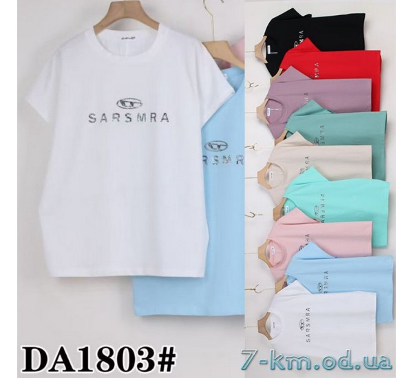 Футболка женская, стрейч/коттон 5 шт (54-62 р) ZeL777_DA1803