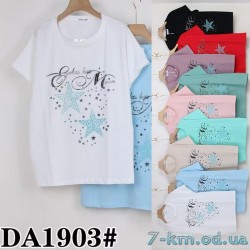 Футболка женская, стрейч/коттон 5 шт (54-62 р) ZeL777_DA1903