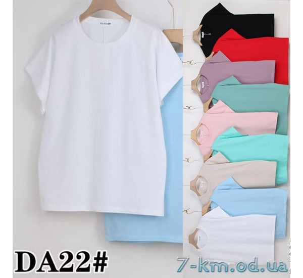 Футболка женская, стрейч/коттон 5 шт (50-62 р) ZeL777_DA22