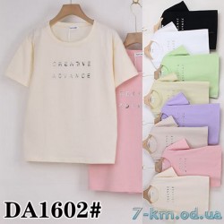 Футболка женская, стрейч/коттон 5 шт (50-60 р) ZeL777_DA1602