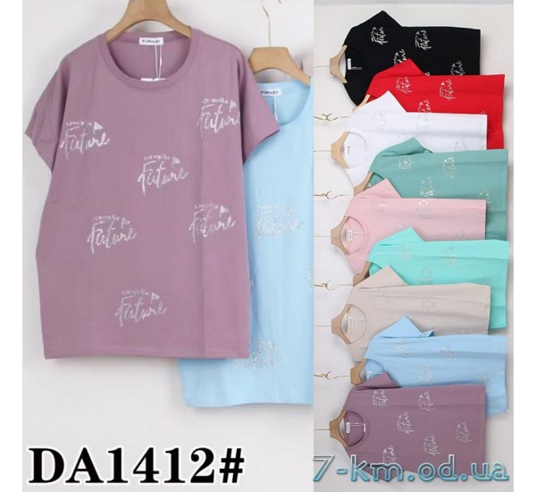 Футболка женская, стрейч/коттон 5 шт (54-62 р) ZeL777_DA1412