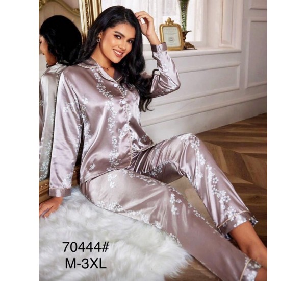 Пижама женская, 5 шт (M-3XL) шелк ZeL1396_70444b