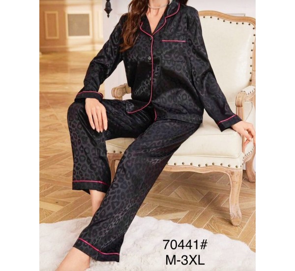 Пижама женская, 5 шт (M-3XL) шелк ZeL1396_70441c