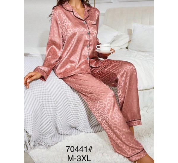 Пижама женская, 5 шт (M-3XL) шелк ZeL1396_70441e