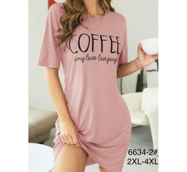 Туніка жіноча, 6 шт (2-4XL) бамбук ZeL1396_6634-2