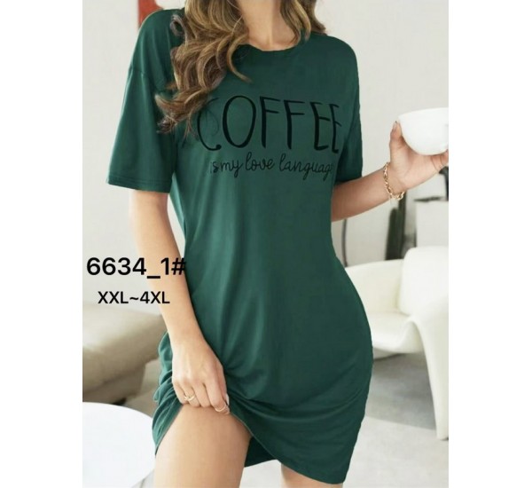 Туніка жіноча, 6 шт (2-4XL) бамбук ZeL1396_6634-1