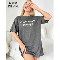 Туніка жіноча, 6 шт (2-4XL) бамбук ZeL1396_6633