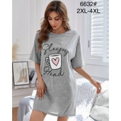 Туніка жіноча, 6 шт (2-4XL) бамбук ZeL1396_6632