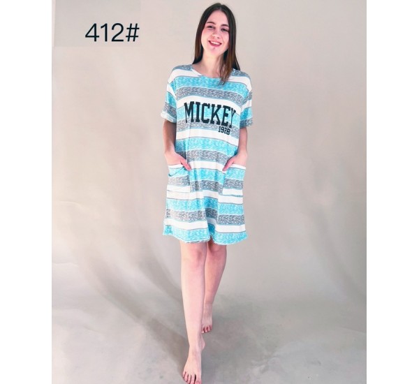 Туніка жіноча, бамбук 10 шт (норма) ZeL1396_412b