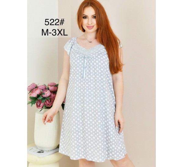 Нічна сорочка, бамбук 5 шт (50-58 р) ZeL1396_522