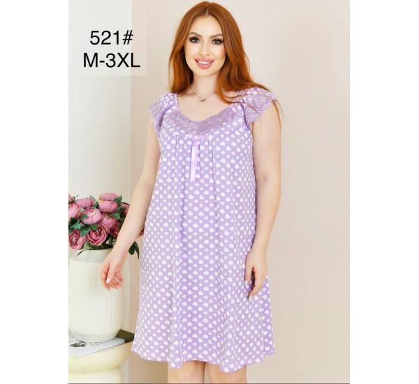 Нічна сорочка, бамбук 5 шт (50-58 р) ZeL1396_521