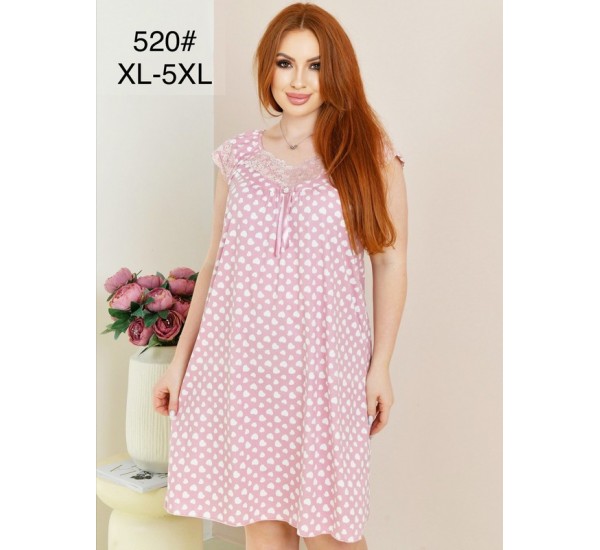 Нічна сорочка, бамбук 5 шт (50-58 р) ZeL1396_520