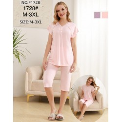 Піжама жіноча, бамбук 5 шт (50-58 р) ZeL1396_F1728