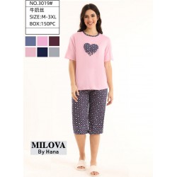 Піжама жіноча, бамбук 5 шт (50-58 р) ZeL1396_3019