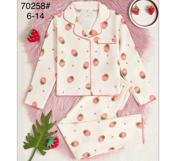 Піжама дитяча, жатка 5 шт (6-14 років) ZeL1396_70258