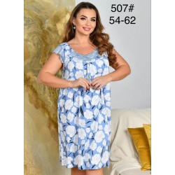 Нічна сорочка жіноча, бамбук 5 шт (54-62 р) ZeL1396_507