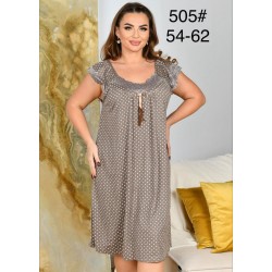 Нічна сорочка жіноча, бамбук 5 шт (54-62 р) ZeL1396_505