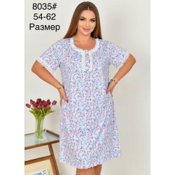 Нічна сорочка жіноча, бамбук 5 шт (54-62 р) ZeL1396_8035