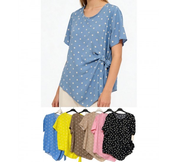 Туника женская, Шифон 1 шт (оверсайз) AV4854_110415