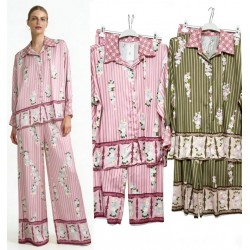 Костюм женский, Сатен 1 шт (оверсайз) AV4854_110419