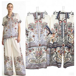 Костюм женский, Сатен 1 шт (оверсайз) AV4854_110420