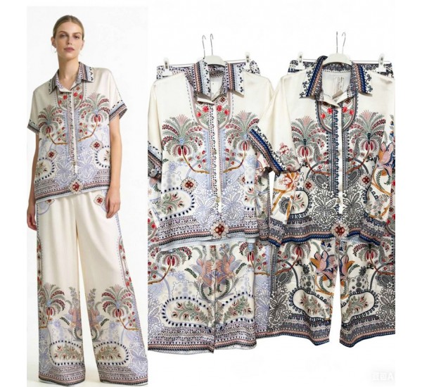 Костюм жіночий, Сатен 1 шт (оверсайз) AV4854_110420